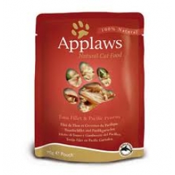 Applaws Cat Pouch Tuna Fillet & Prawn 70g